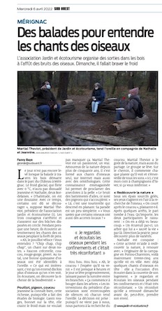 Sud-ouest 5 avril 2017